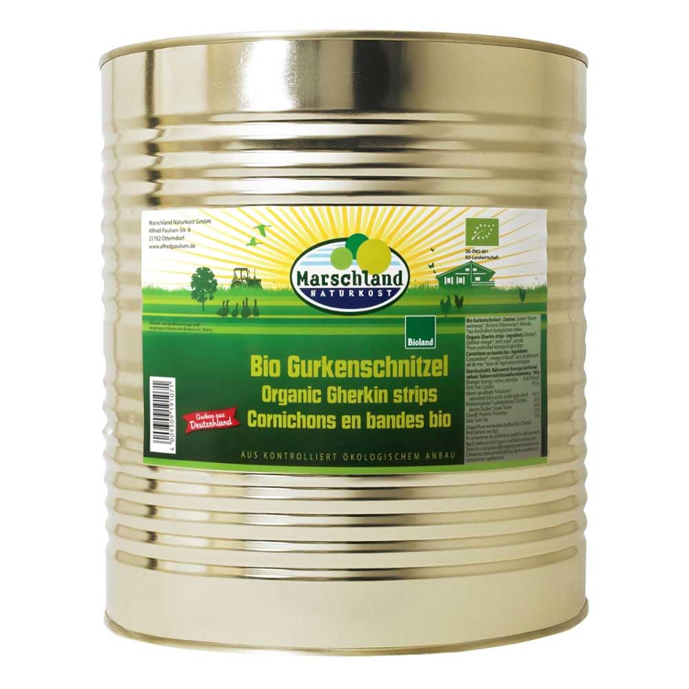 Marschland Gurkenschnitzel, 9700g