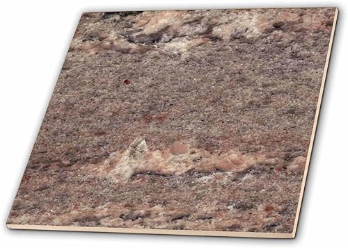 3dRose ct_97956_4 Juperana Crema Bordeaux Granite Print-Ceramic Tile, 12 pulgadas