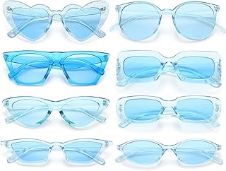 Sponsored You’re seeing this ad based on the product’s relevance to your search query.Learn more about this advertisement Dwenarry Party Sunglasses Set Sunglasses Pack for Women Vintage Glasses Retro 90s Party Glasses for Carnival / Fancy Dress 12 Pieces