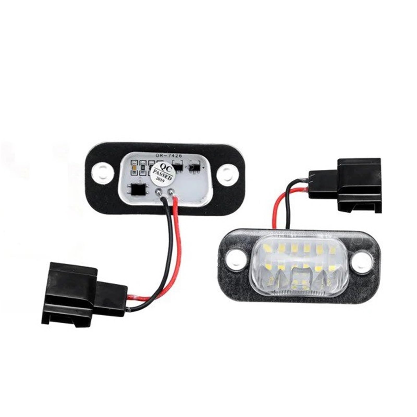 Evita multas por luz matrícula fundida en tu VW Golf 1H1 con bombillas LED