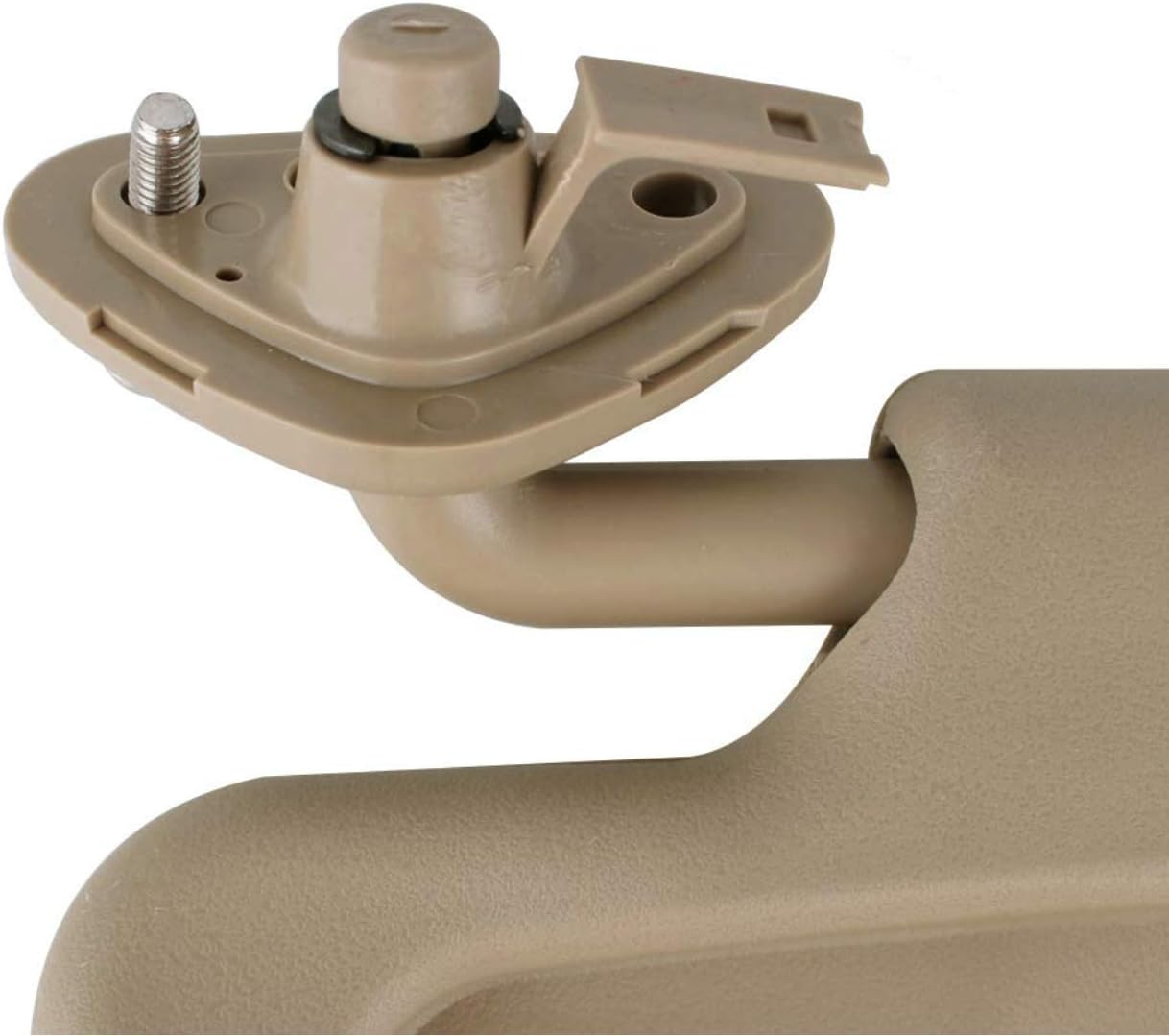 GOLDPAR Left Driver Side Sun Visor for Honda Civic 2006 2007 2008 2009 2010 2011 Visor Assembly (Light Warm Gray, Left Driver Side)