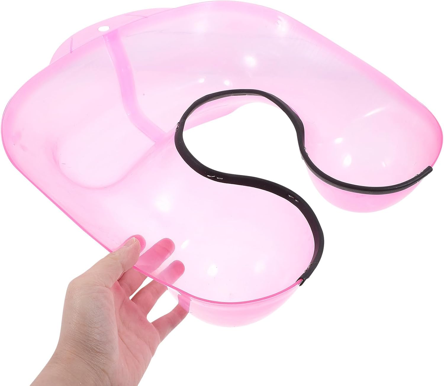 Lightweight Abs Hair Color Neck Tray for Salon Supplies, Easy to Use Hairdressing Perm Container Shoulder Support, for DIY Hairdressing and Professional Hairdresser Use image 4