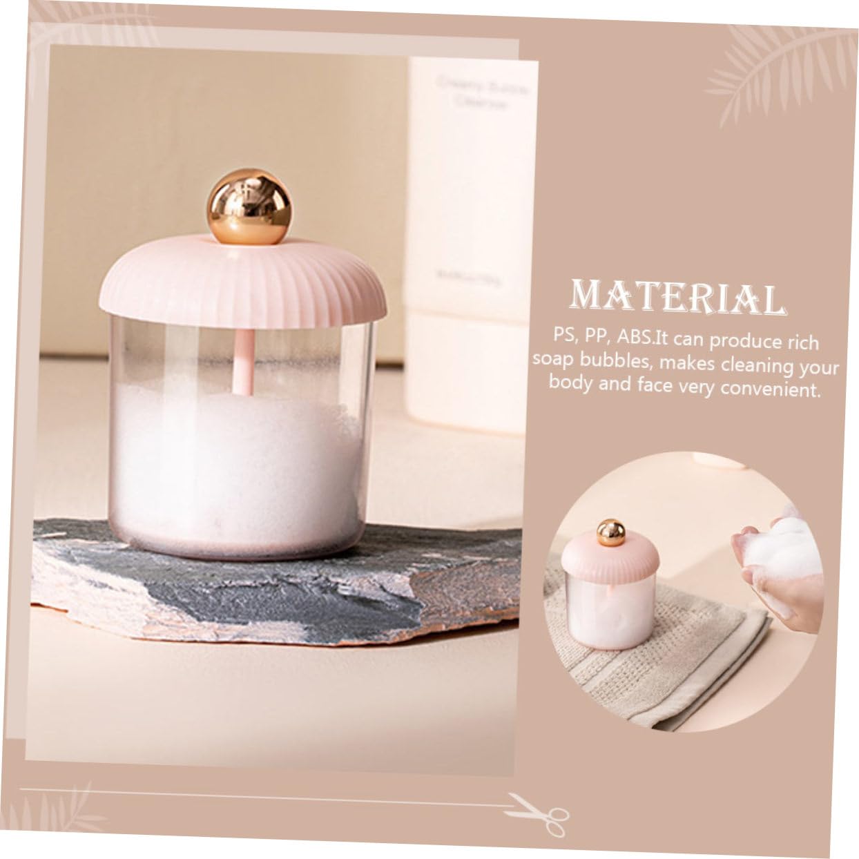 NOLITOY 2pcs Face Wash Foaming Net Bubble Foamer Device for Skincare Whip Bubble Maker Foaming Bubbler