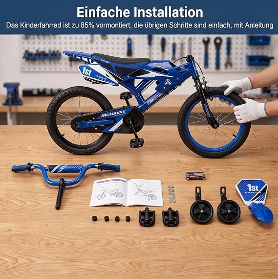 Children's Bicycle Boys Motorcycle Road Bicycles