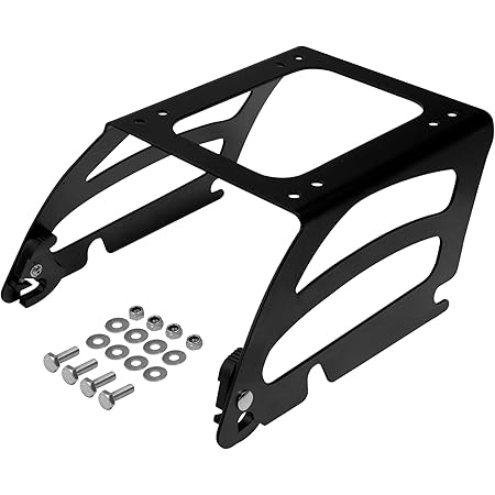 TCMT Detachable Solo Tour Mount Rack Fits For Harley Touring CVO Road King Electra Glide Street Glide Road Glide 2009-2013 - View #4