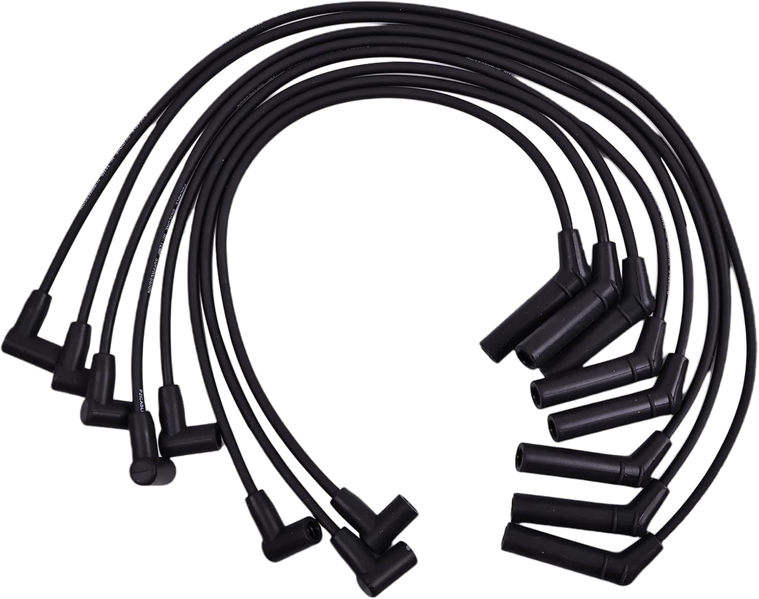 8MM HEI Spiral Core Spark Plug Wires 396-427-454 Compatible with Chevrolet GMC 366 396 427 454 502 Engine Distributor