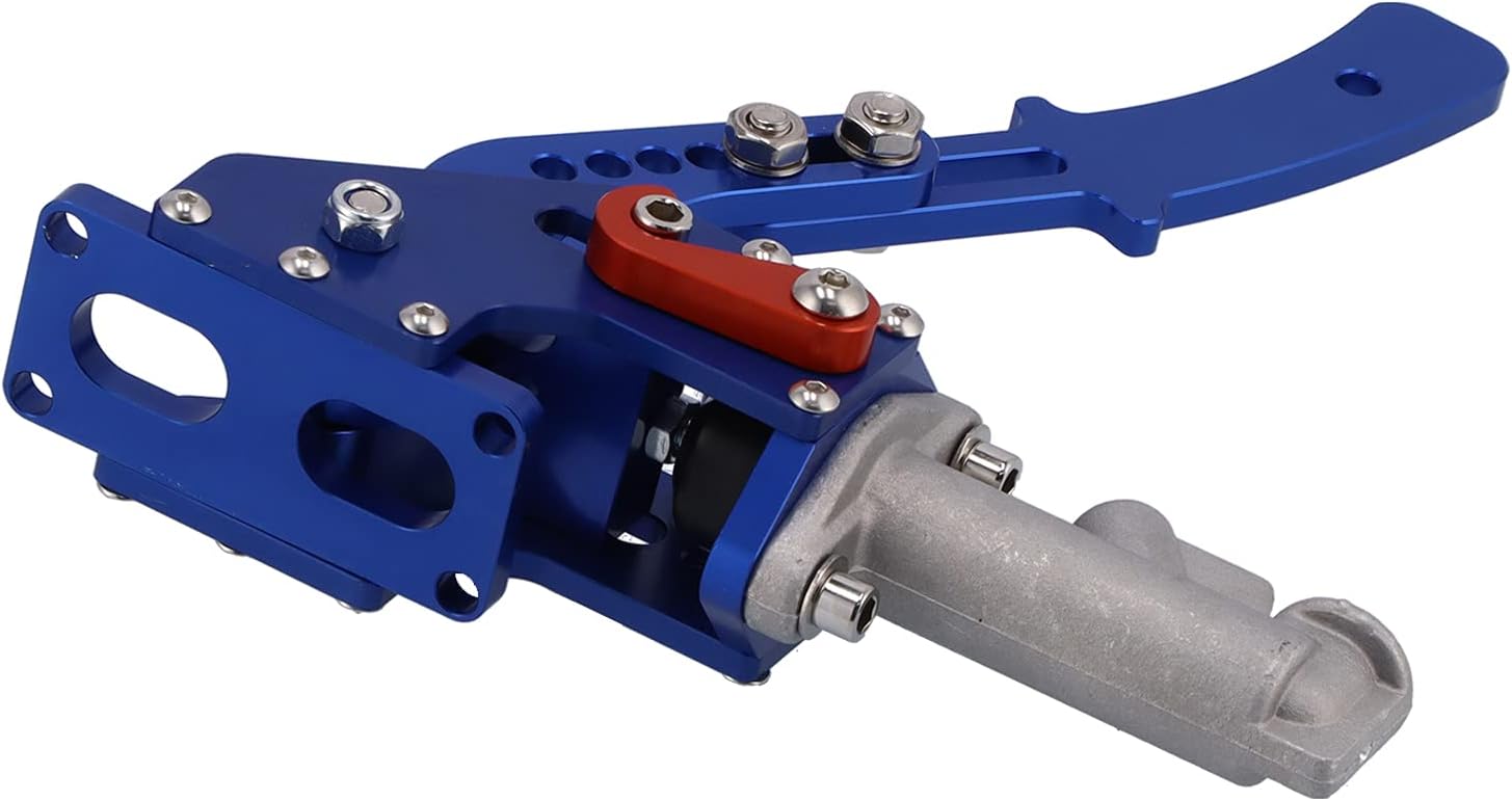 Handbrake Lever, Hydraulic Handbrake Drift E-Brake Parking Brake Lever Universal Aluminium Alloy Brake Handle Blue for Racing Drift Car Hydraulic Handbrake System Setup