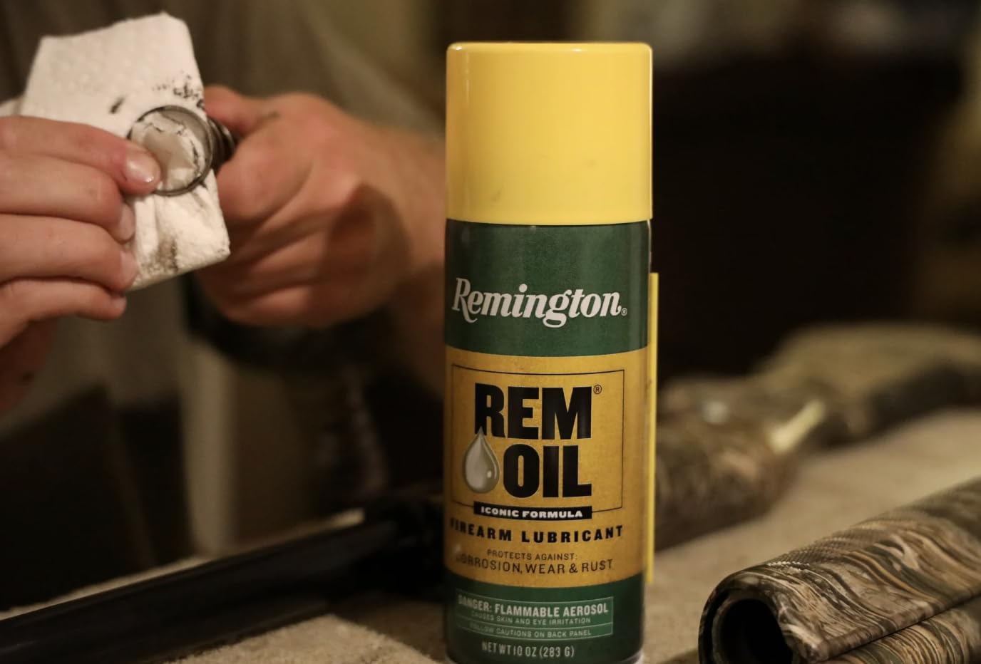 2 Rem Oil Spray Gun Aerosol Cleaning Lubricant, 10 Oz, 2 Pack