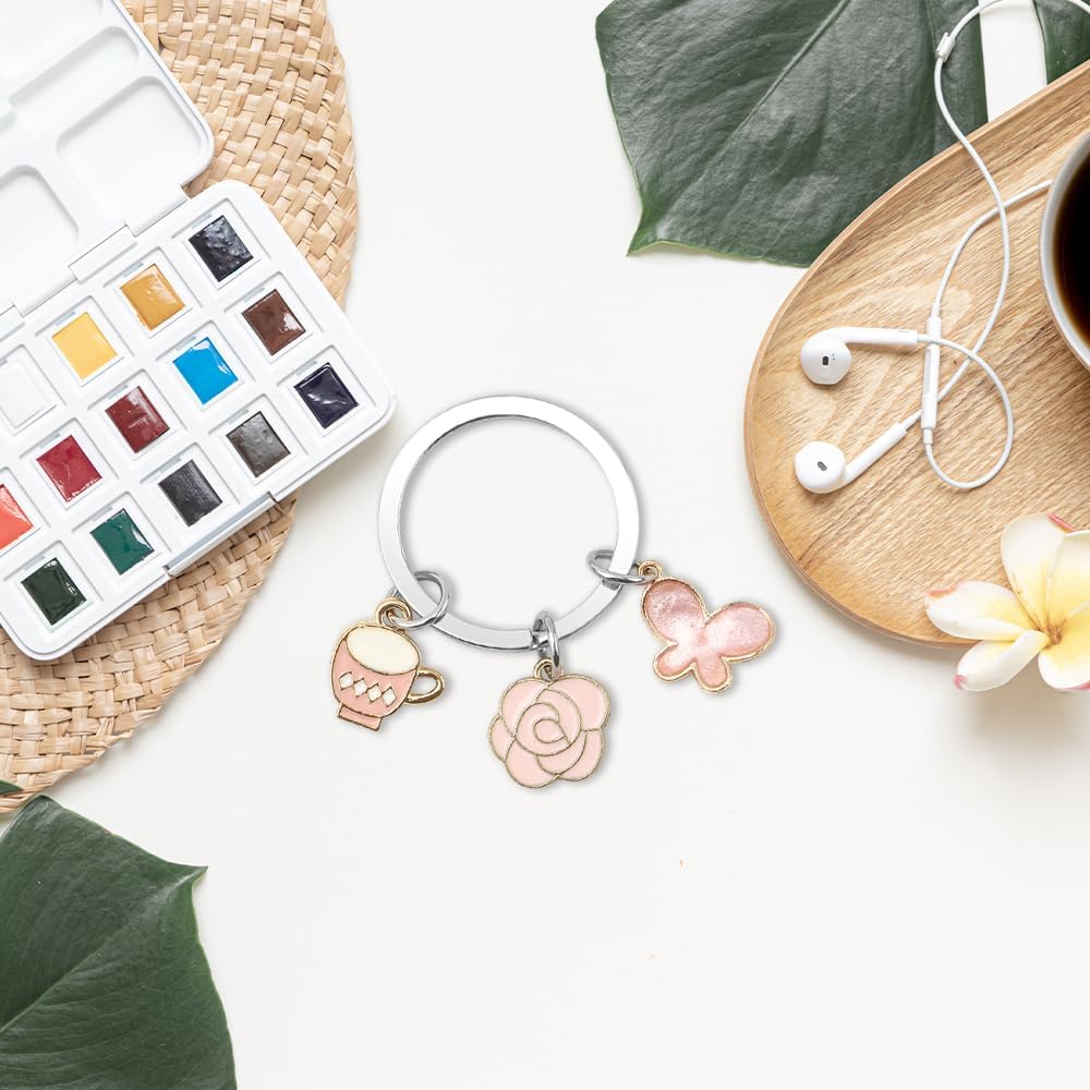 Grandma Gifts from Grandkids Grandson Granddaughter Christmas Valentines Mothers Day Birthday Gifts for Grandma Nana Grandmother Gift Grandparents Day Thank You Gift for Nana Keychain Keyring Keepsake - Image 4