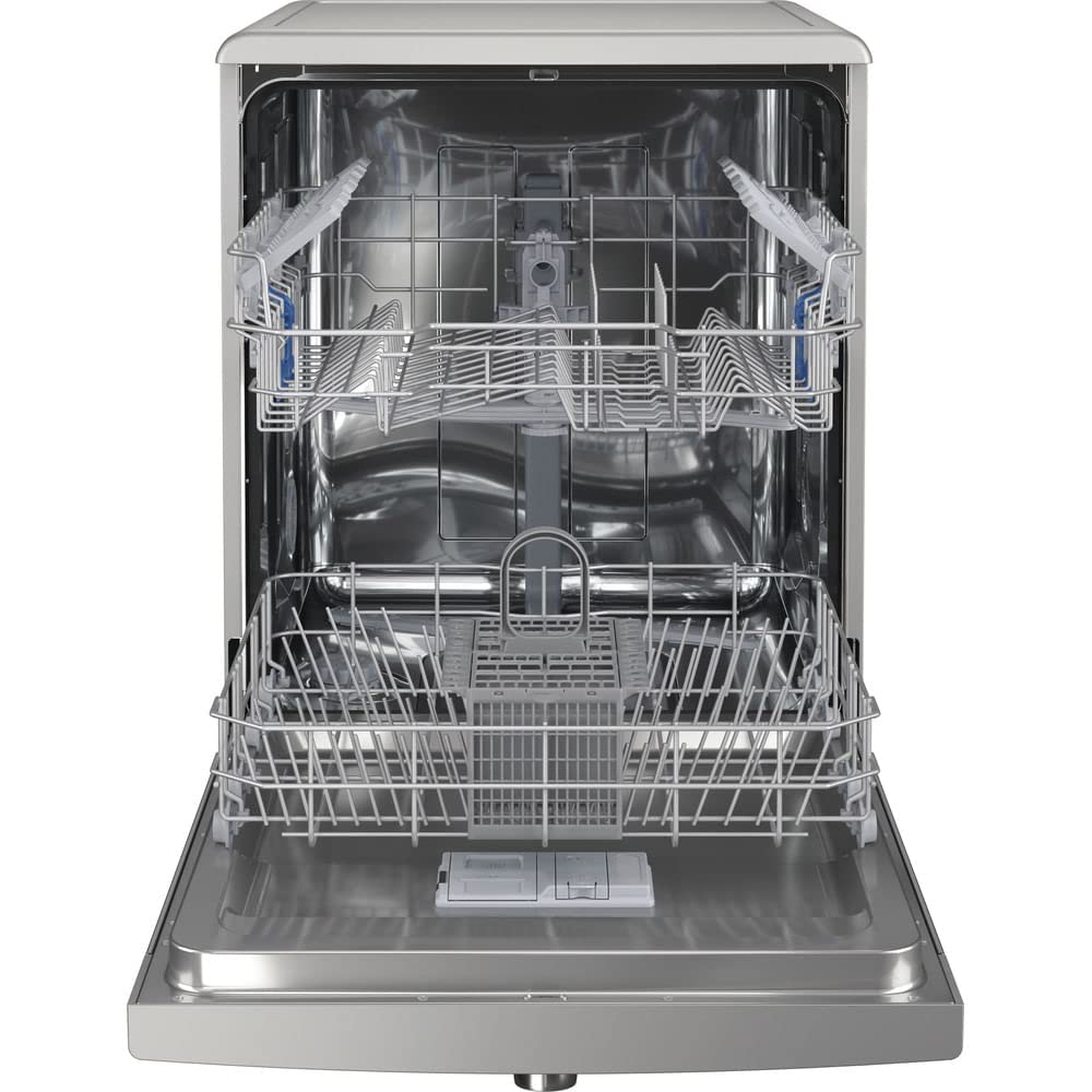 Lavastoviglie Indesit: grande capienza, colore inox - DFE 1B19 X