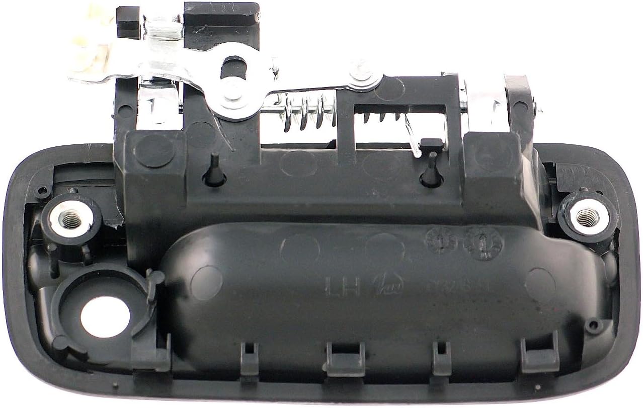 Dorman 768MX Front Driver Side Exterior Door Handle Compatible with Select Toyota Models, Black and Chrome