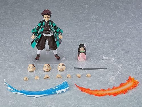 Hupnos Demon Slayer Kamado Nezuko Figma 508-Dx Tanjiro 498-Dx Pvc Action Figure Collectible Model #TOP2