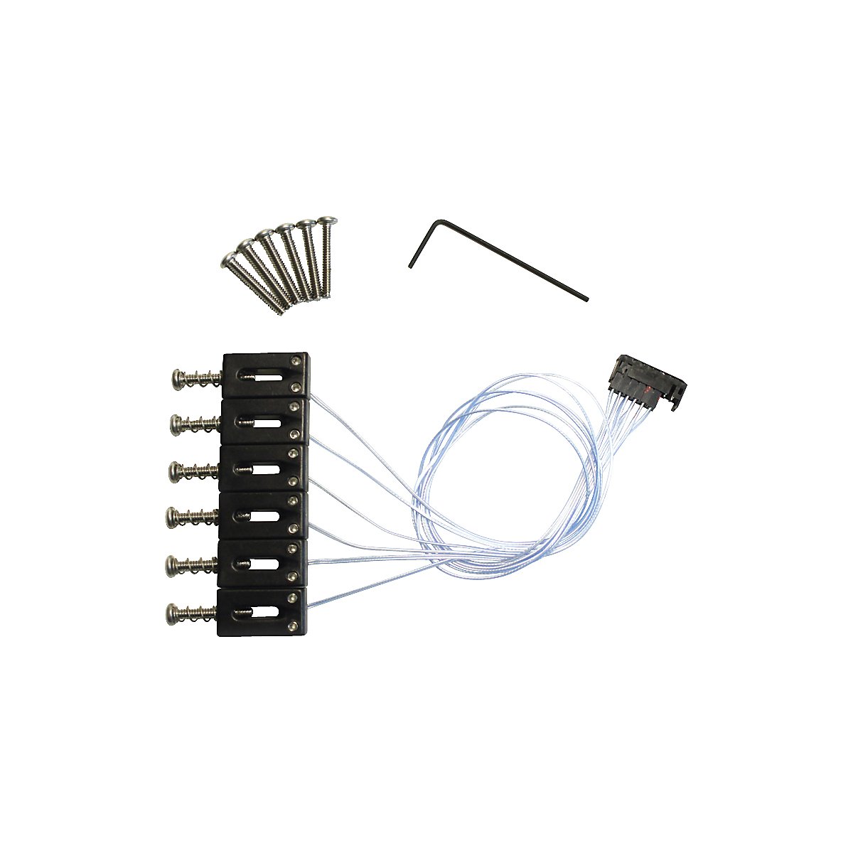 グラフテック(GRAPHTECH)GRAPHTECH GHOST - PICK UPS - ST AND TC 2 3/16in STRING SPACING -6 PCES