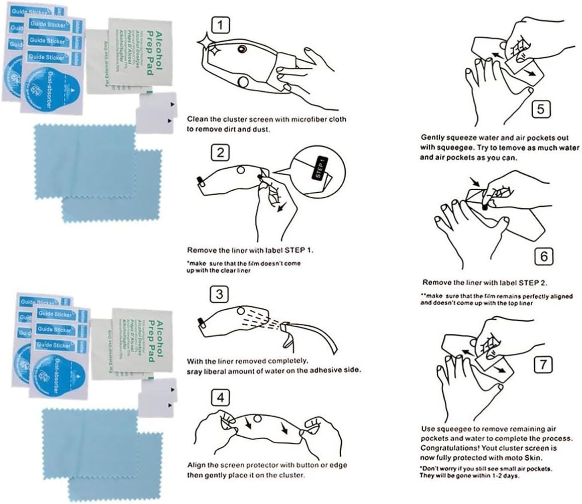 オドメーター保護フィルム 用スピードトリプル 1200 RS RR 2022 2023 オートバイのダッシュボードスピードメーター画