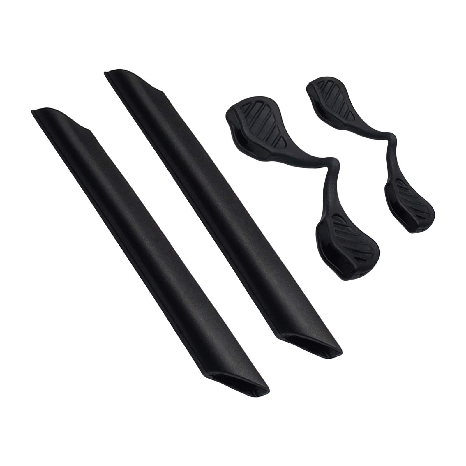 BlazerBuck Sock Kits Earsocks & Nosepieces for Oakley RadarLock Series Sunglass - Black
