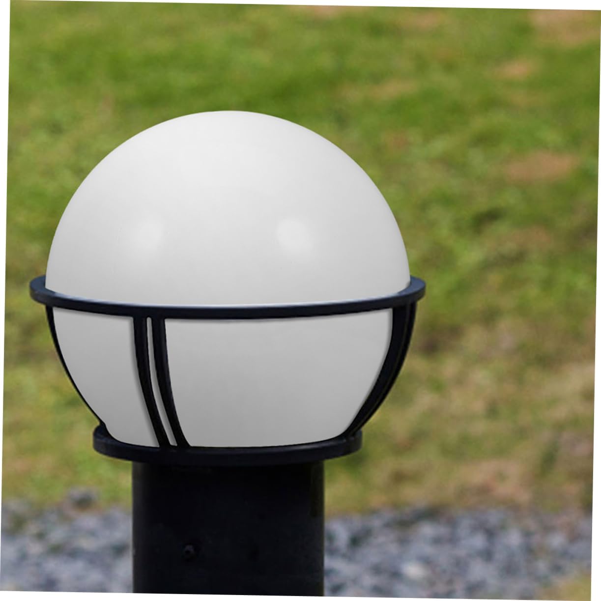 PRETYZOOM Acrylic Globe Lampshade Replacement Outdoor Light Cover and Lightweight Design for Street Lamps Easy to Install Elegant and Protective Shade for Wall