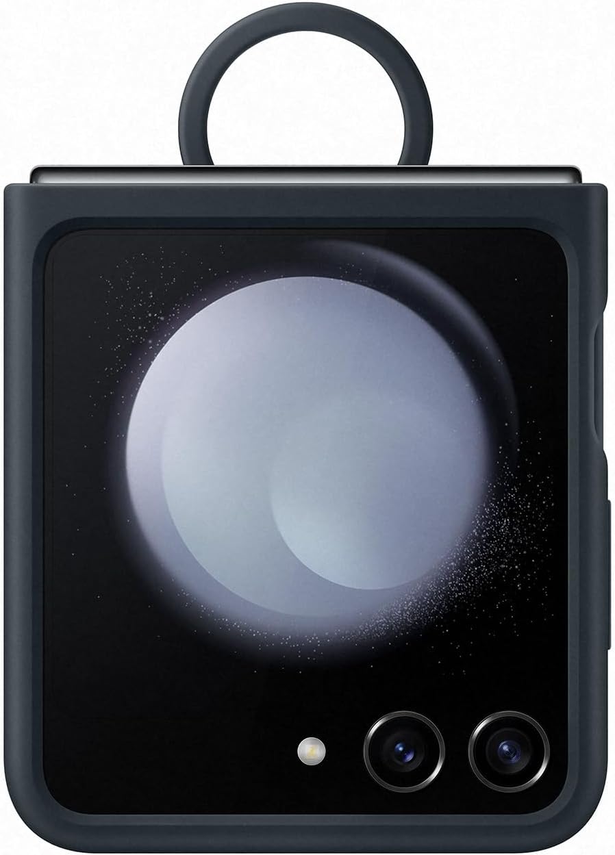 Samsung Galaxy Official Silicone Case with Ring for Z Flip5, Indigo
