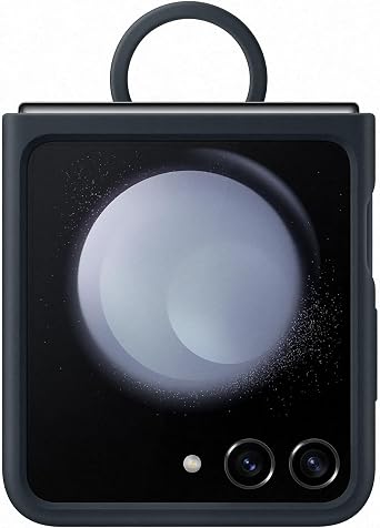 Samsung Galaxy Official Silicone Case with Ring for Z Flip5, Indigo