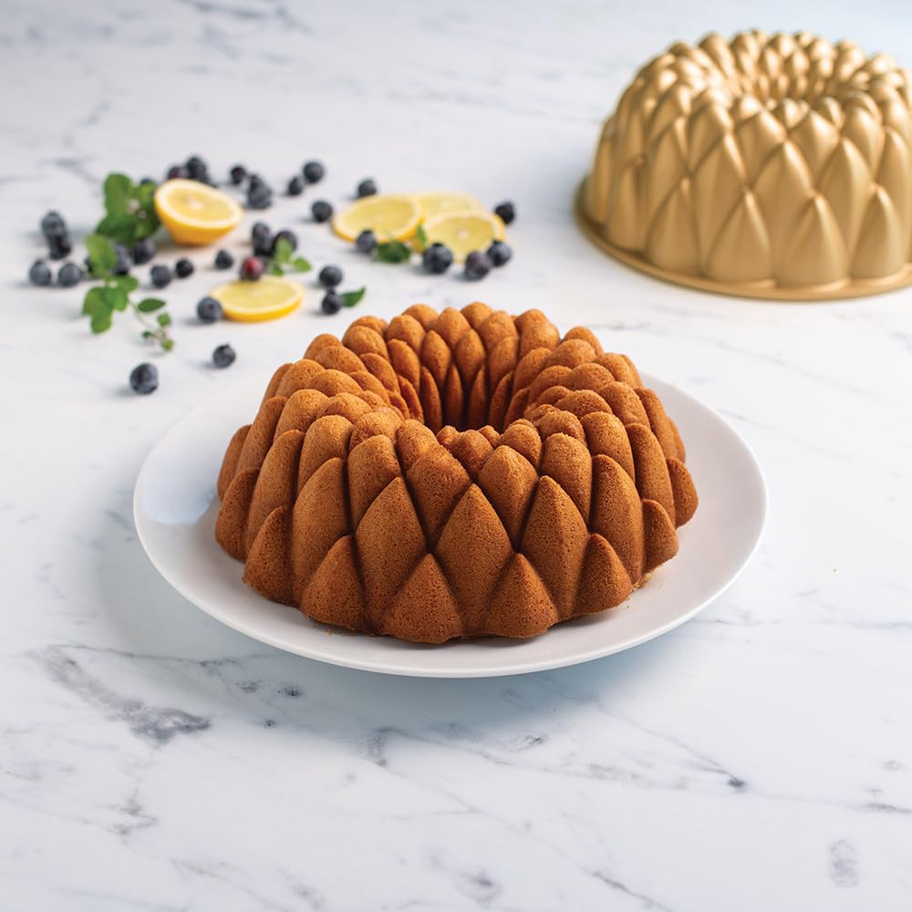 Nordic Ware Caleidoscopio Bundt, 10 tazze, oro