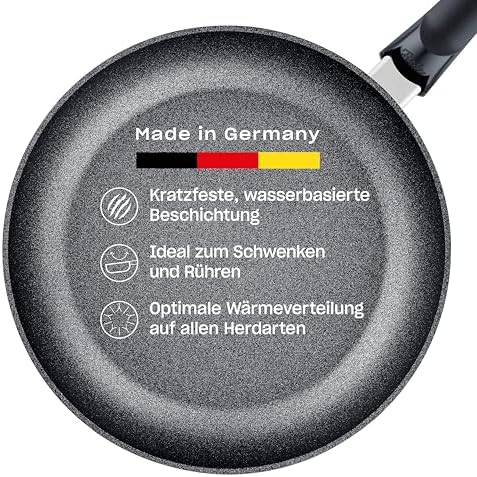 Fissler, AdamantClassic Bratpfanne (Ø 24 cm), Aluminium, Antihaftbeschichtung, CookstarBoden, Induktion, Made in Germany