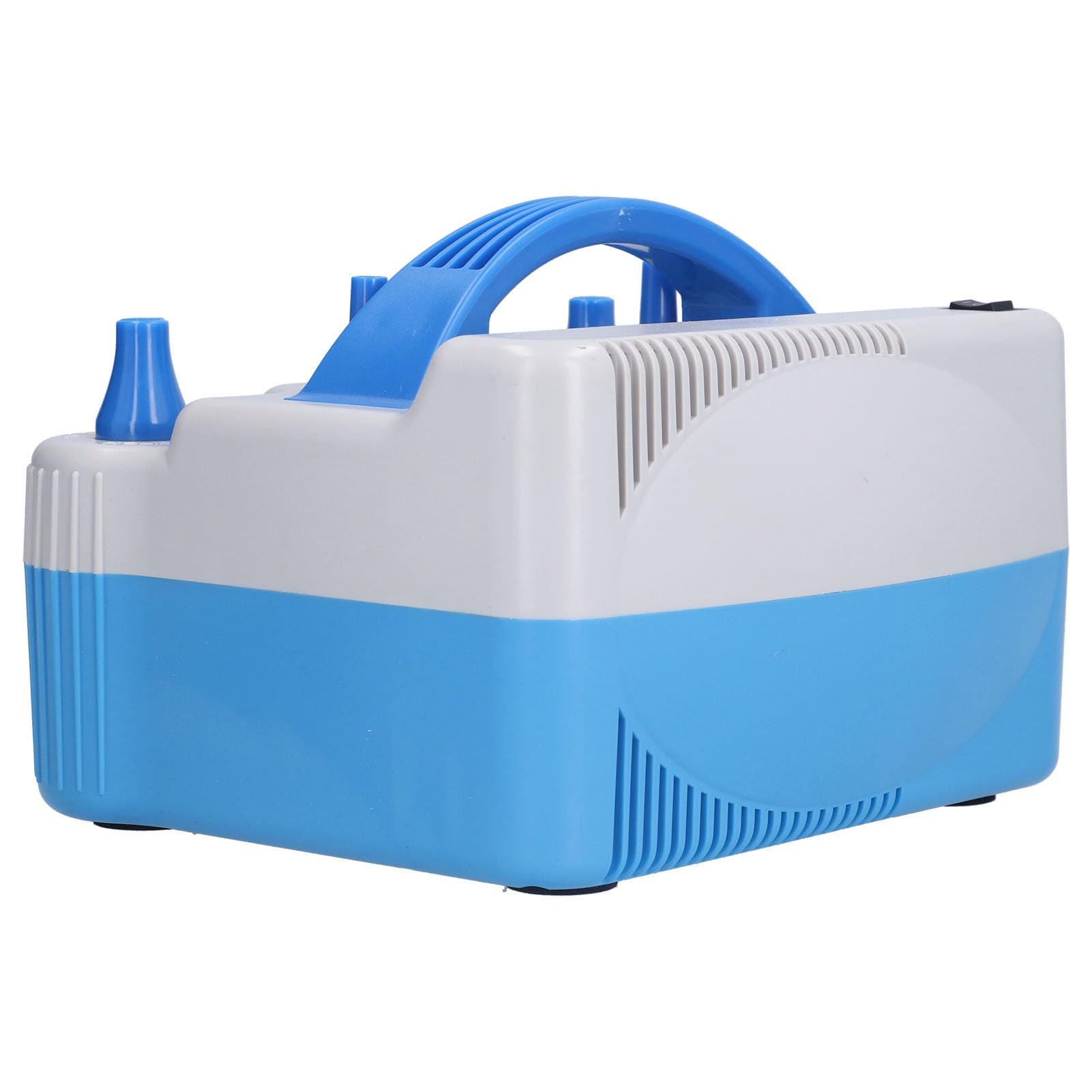 Bomba de Globo, Boquilla Dual, Estable Duradera, Protección Automática, Contenedor de Almacenamiento de Cables, para Inflar Globos