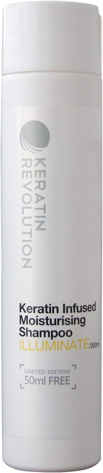 Keratin Revolution Keratin Infused Moisturising Shampoo ILLUMINATE 300ml