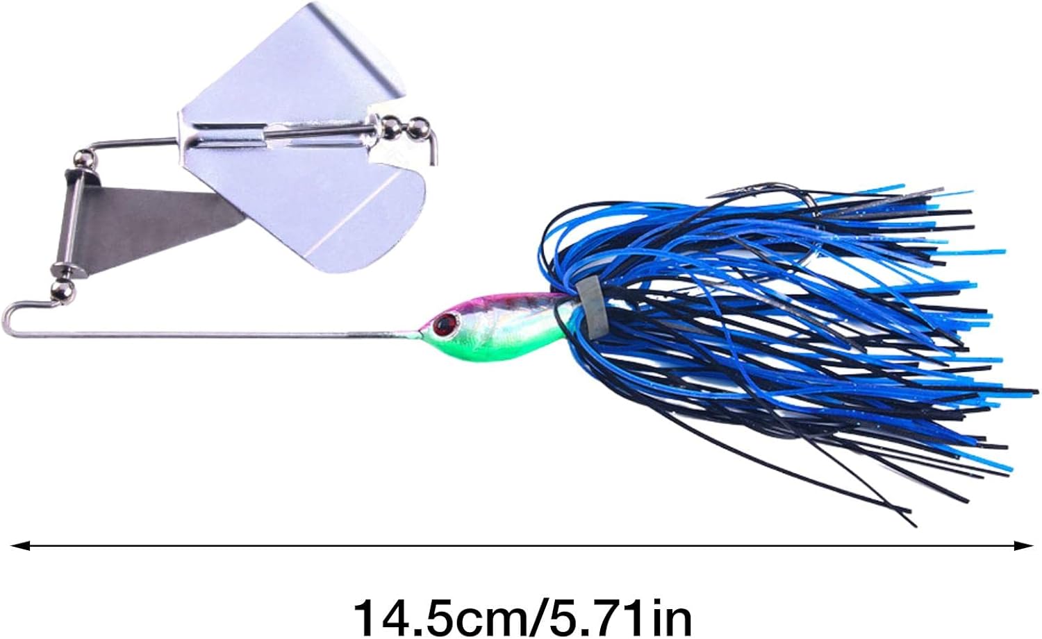 バスフィッシングルアー 釣りルアースピナーベイト ハードメタルジグスピナーベイトキット 値下げ Chale バストラウトパイクサーモンウォールアイ淡水塩水用スイムベイト