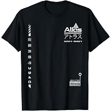 Techware Goth Ninja Shield Black Urban Future Society Cyber T-Shirt black