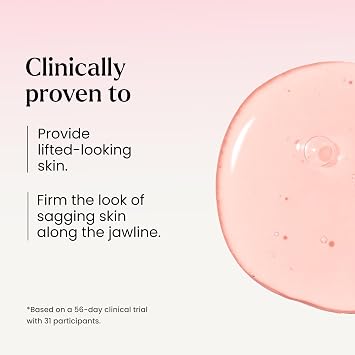 MAELYS TOO-FINE Firming Anti-Aging Face Serum - Instantly Lifted Look - Glaucine & Bacillus Ferment - Face Tightening Serum Helps Lift Look of Sagging Skin on Jawline, Cheekbones & Under Eyes (15 mL)