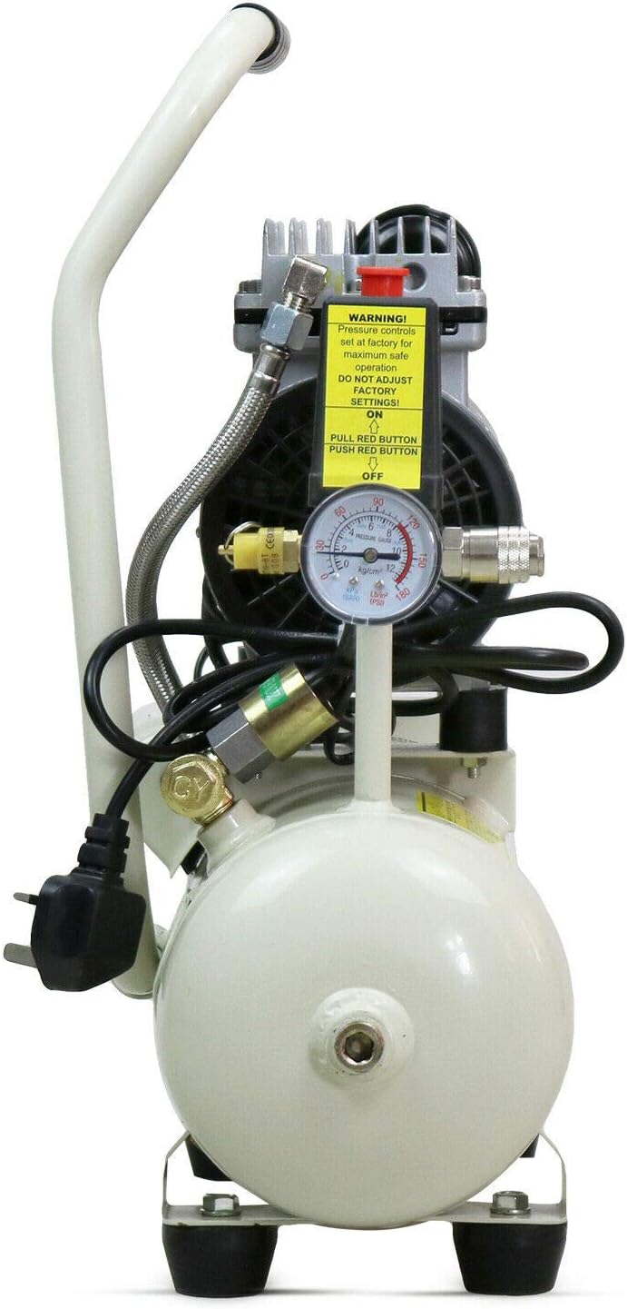 Hyundai Low Noise Electric Air Compressor 8L Oil Free 550W Direct Drive - Image 4