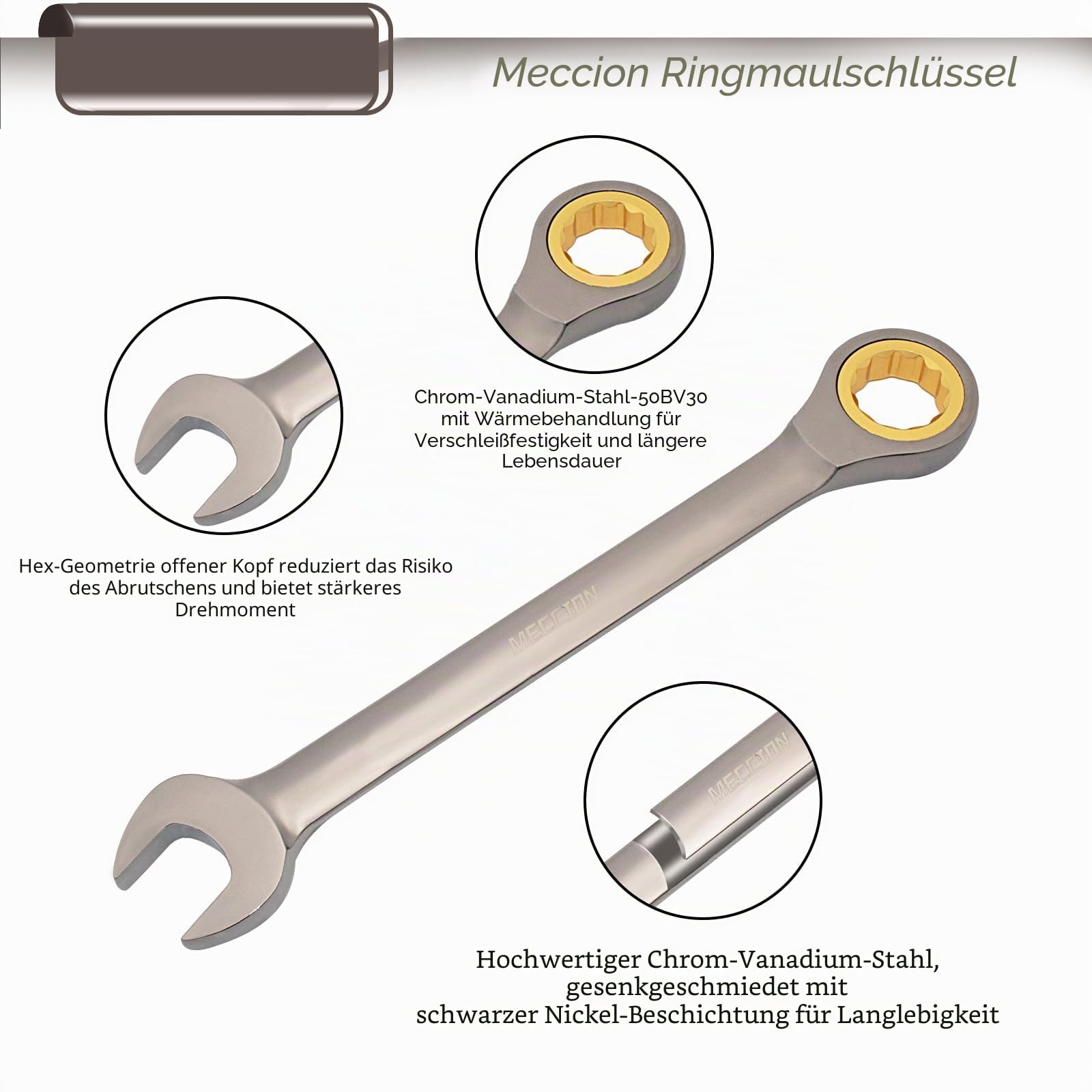 Primaster Ratschen-Ring-Maulschlüssel Set 5-teilig kaufen Globus Baumarkt