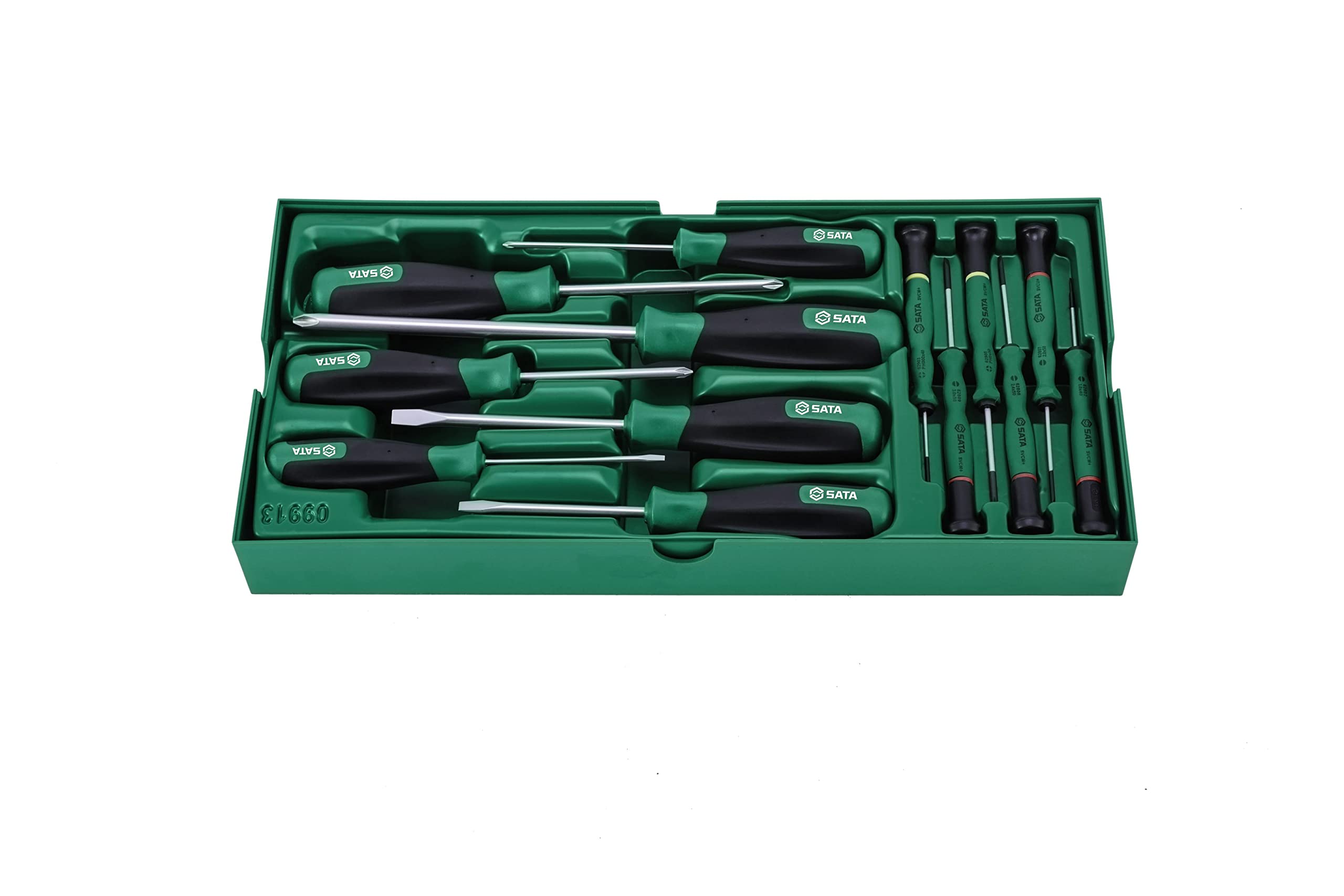 SATA ST09913SJ 13 Pz. Juego de Bandeja de Destornilladores Combinados