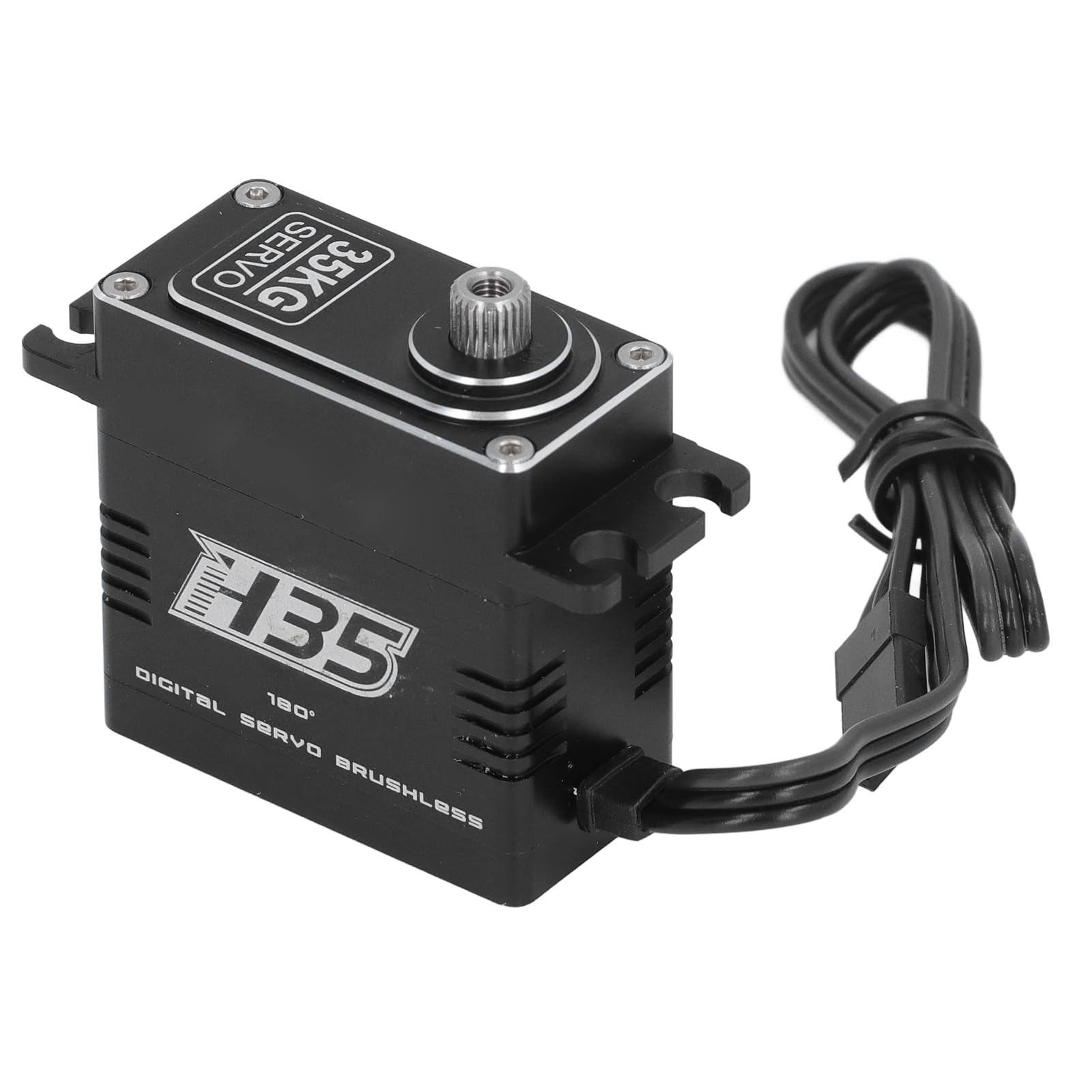 AMONIDA RC Digital Servo High Torsion 35KG Bürstenloser Motor für Drohnenrobotik und Modellautos Metallgetriebe 180 Grad