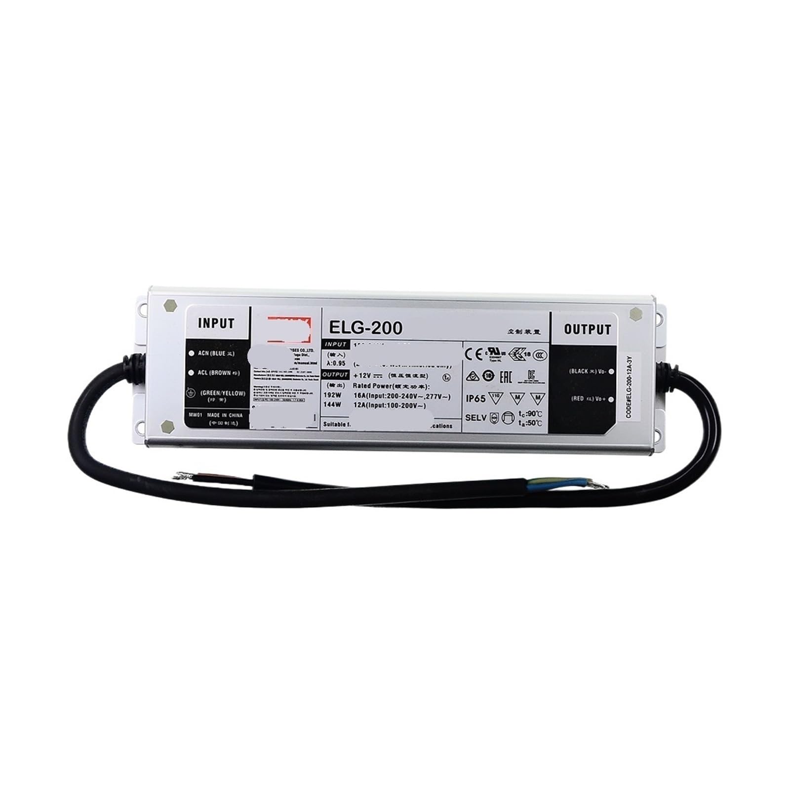 Alimentation à découpage LED ELG-200 54V pour éclairage extérieur étanche