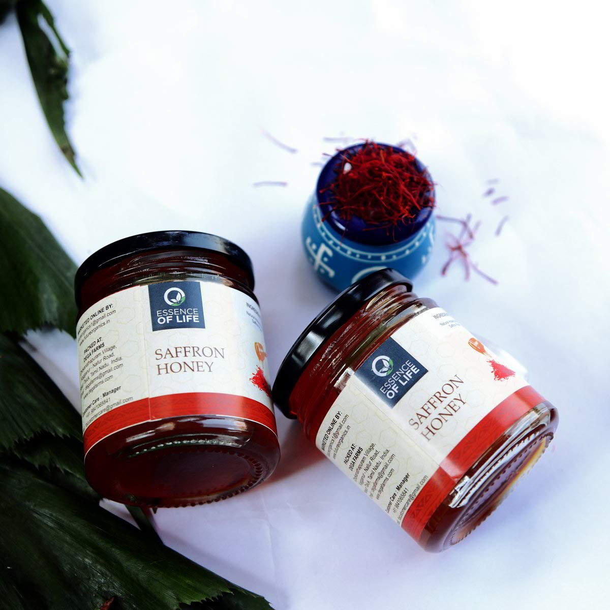 Essence of Life Saffron Honey (Seasonal) - 250gm