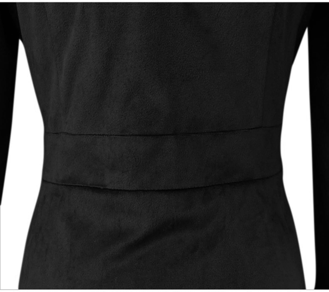 Womens Victorian Trench Coat Double Breasted Long Winter Jacket Medieval Vintage Windbreaker Overcoat - Image 5