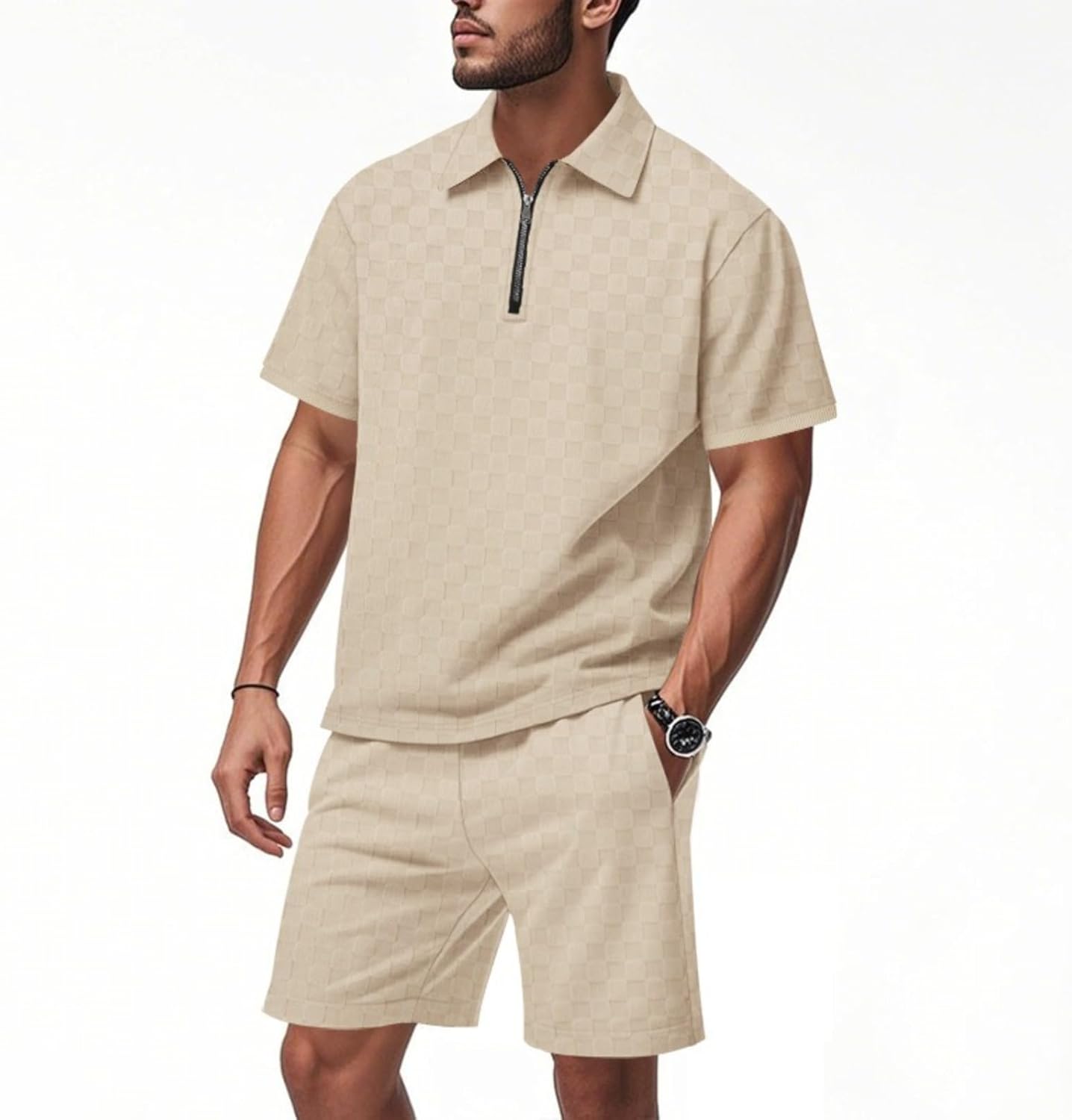 Men's Athletic Shorts Mesh Lining Drawstring Quick Dry Bottoms Summer Pants