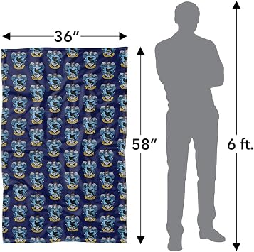 Harry Potter Ravenclaw House Crest Tile Pattern Fleece Blanket 36 x 58,Ravenclaw Crest