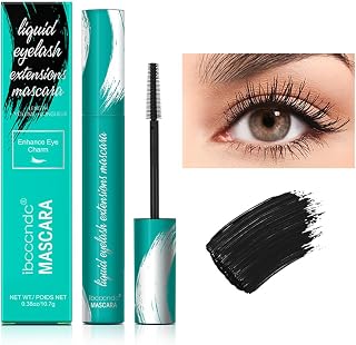 FYEBOO [2023 New] Thrive Mascara Fiber Lash Mascara Extension Voluminous, Volume and Length, Waterproof & Smudge-Proof Mascara 0.38oz/10.7g (Black)