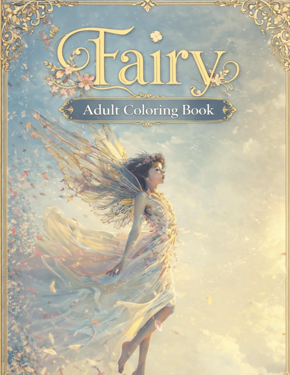 Fairy Adult Coloring Book: A mindfulness and relaxation coloring book