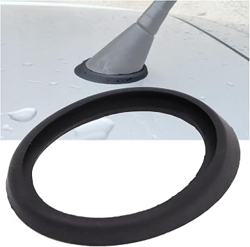 BEUTEE Compatible With Roof Aerial Antenna Mast Whip Base Gasket Rubber Seal Pad (Size : 2Pc)