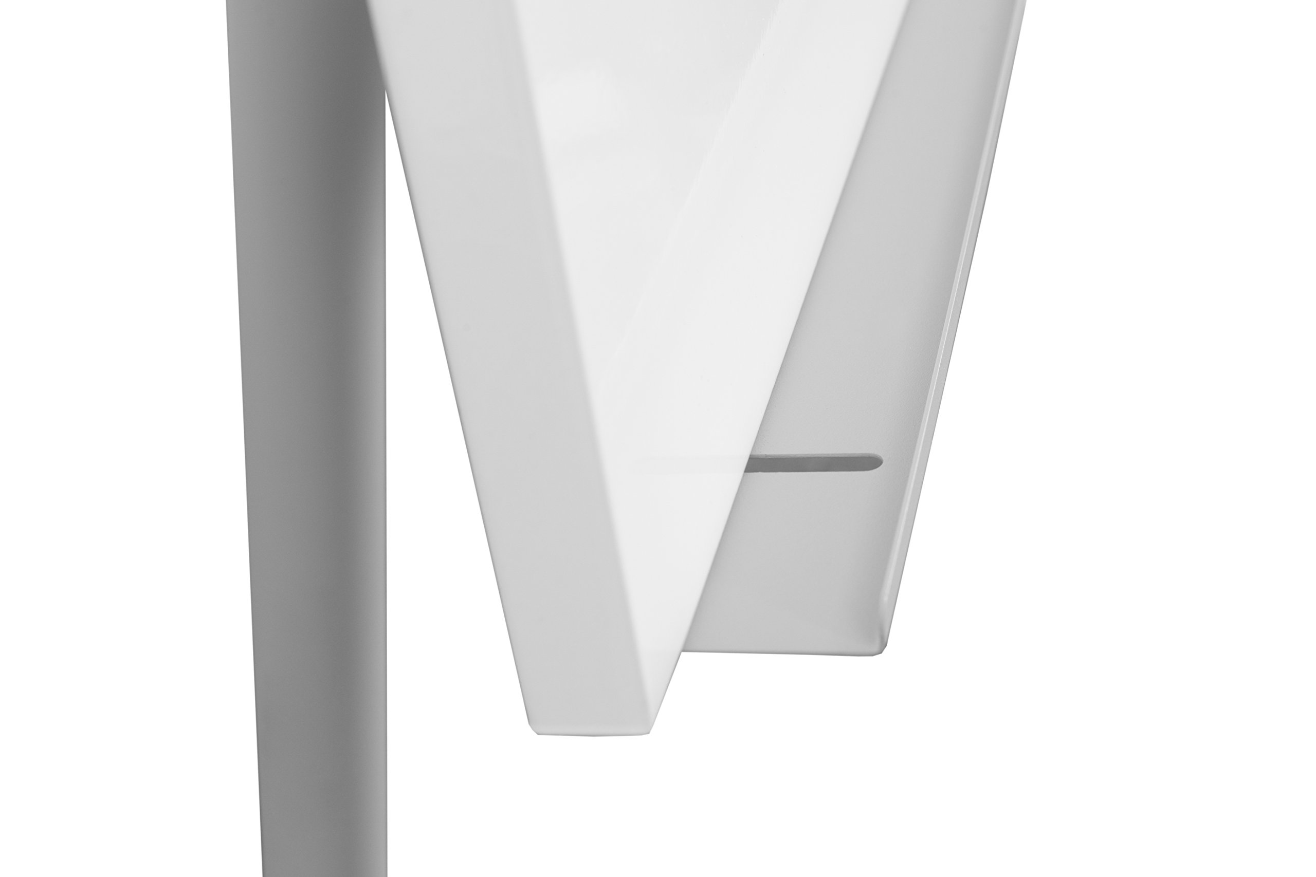 Bi-Office 2-in-1 umwandelbares mobiles Flipchart, grau