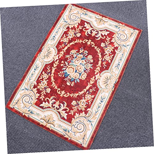 Hanabass Door Mat Outdoors Outdoor Rug For Front Door Front Door Rug Kitchen Rugs Living Room Rugs Entrance Door Mats Door Rugs Carpet Indoor Kitchen Mat Red Outdoor Mat Rug Front #TOP6