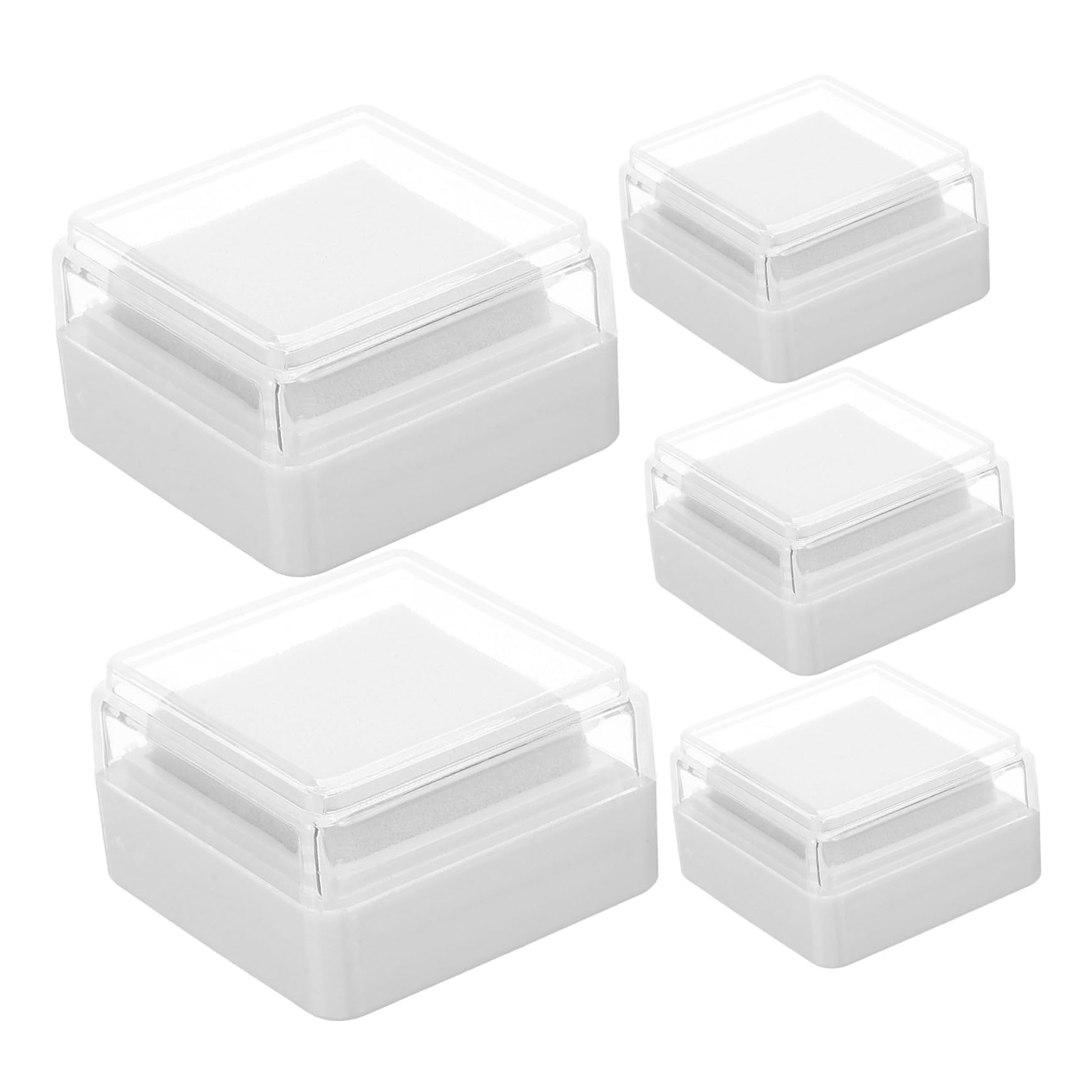 25pezzi Tamponi Inchiostro Flessibili e Lavabili Per Timbri Cuscinetti Inchiostrati Per Adatti Per Scrapbooking e Creazioni Artistiche