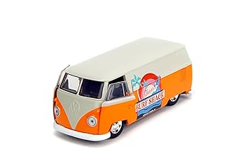 Amazon.com: Jada Hollywood Rides Disney Stitch 1961 VW Bus