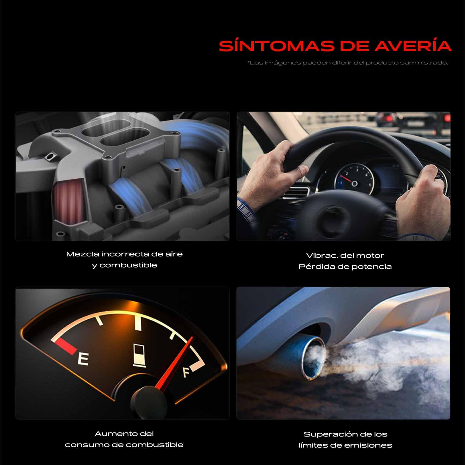 Frankberg Colector de Admisión Actuador de Compuertas de Aire Compatible con A3 A4 A5 A6 Q5 TT 2003-2017 Altea Leon 2006-2013 Golf Pa.ss.at 2005-2013 2.0 TDI Sustituir# 03L129086