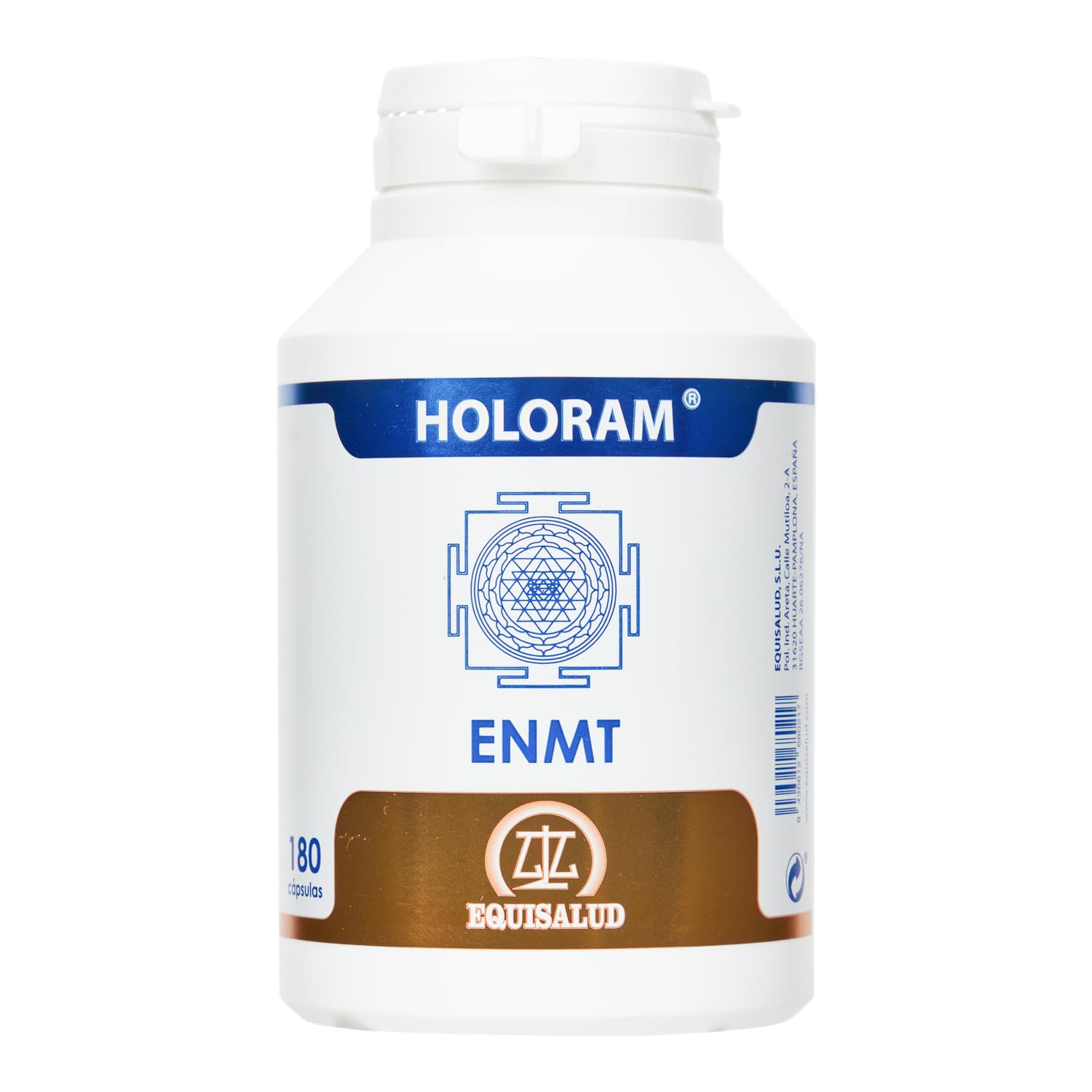 HOLORAM ENMT Equisalud 180 Cápsulas | Con PEA, MSM, Magnesio y Vitamina B6 | Funcionamiento Normal del Sistema Nervioso y Metabolismo Energético | Formato Ahorro