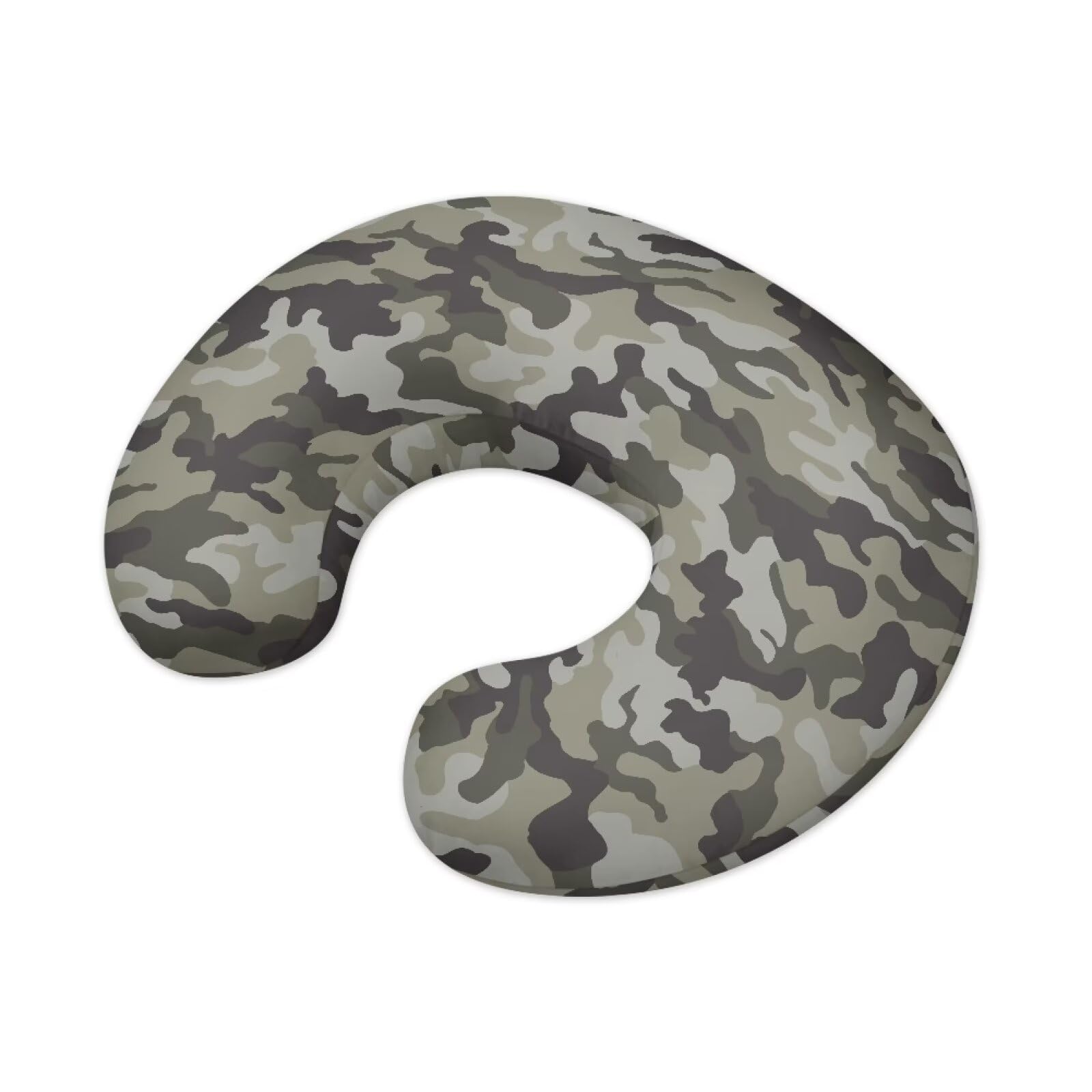 Panskyllis Camo Nursing Pillow Detachable Newborn Original Breastfeeding Slipcover Case and Positioner Soft Head Support Protector Cushion Essential with Hidden Zipper Easy Care