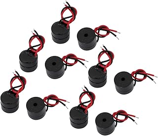 Aexit 10PCS DC Security & Surveillance 12V Wired Connector Active Electronic Horns & Sirens Buzzer 85dB
