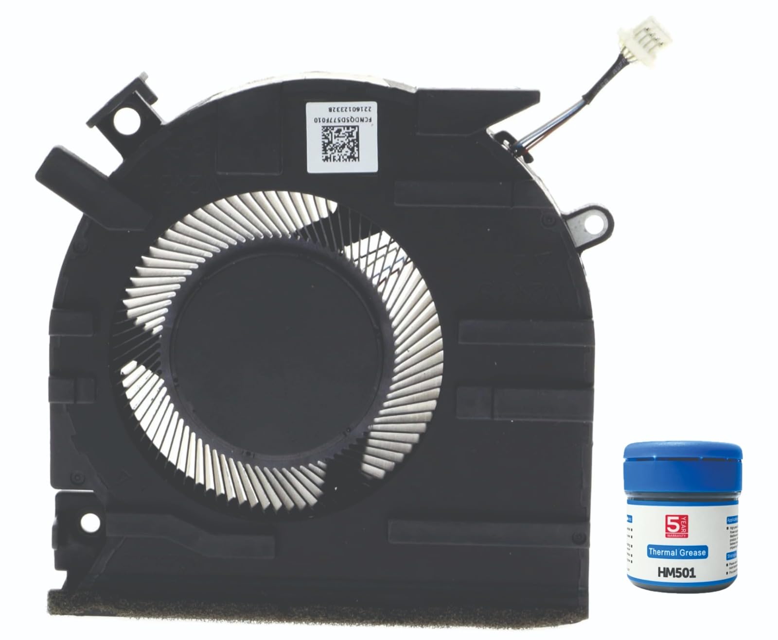 High- Quality Replacement Internal CPU/GPU Cooling Fan for HP Victus 15-FA 15-FB 15FA 15FB 15-fa0031dx 15-fb0028nr 5V (SINGE) Laptop